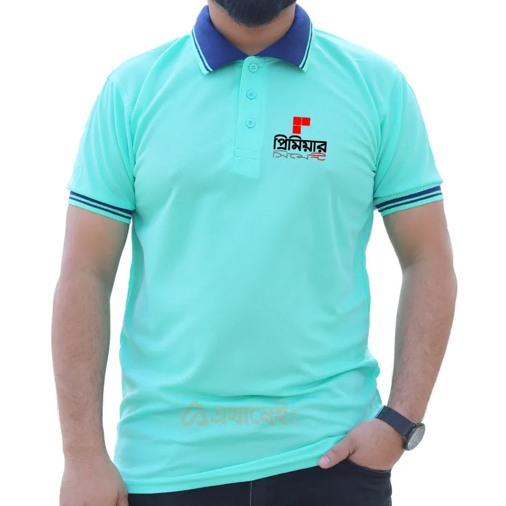 আপনার কোম্পানির লোগো এই পেষ্ট কালার পলোশার্টে প্রিন্ট করা হবে